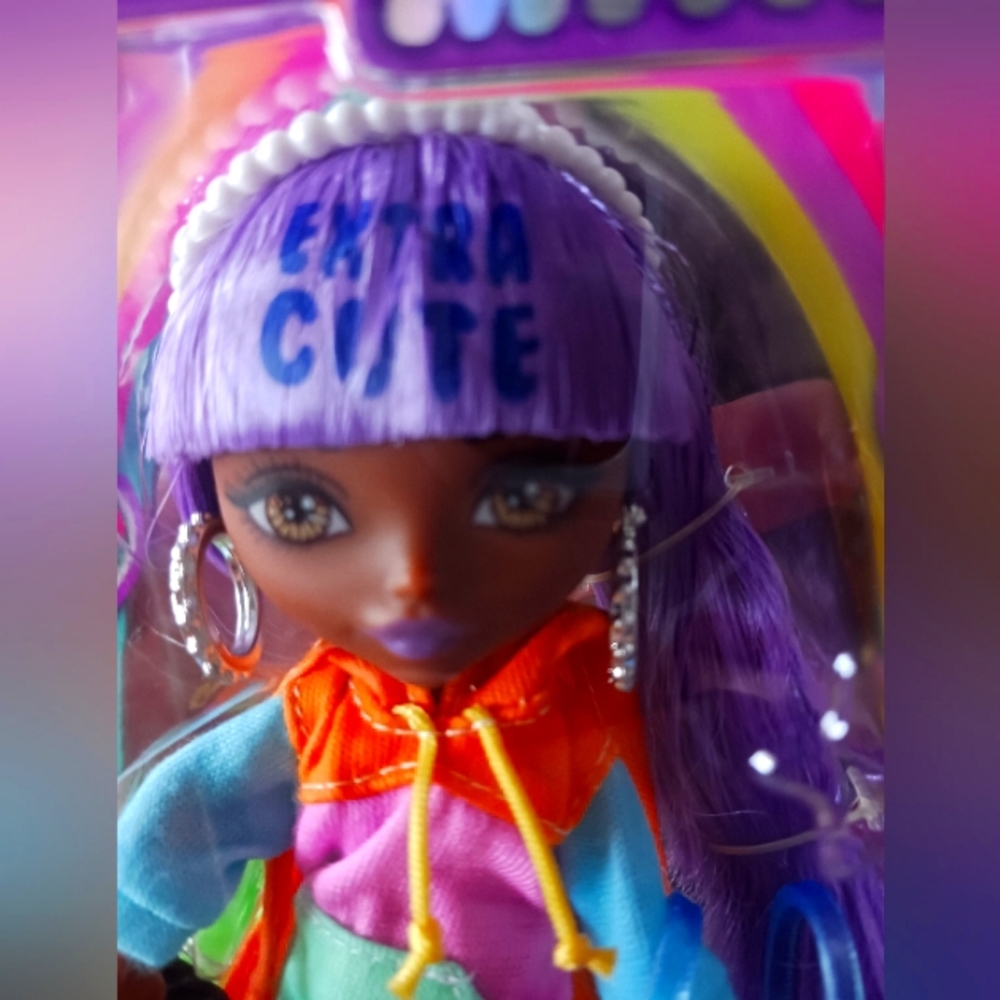 Barbie Extra Mini Extra Cute purple hair